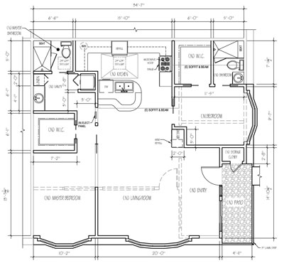 Floorplan A--After