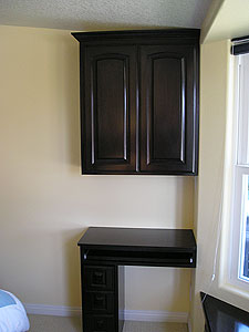 Corner Desk with Cabinet